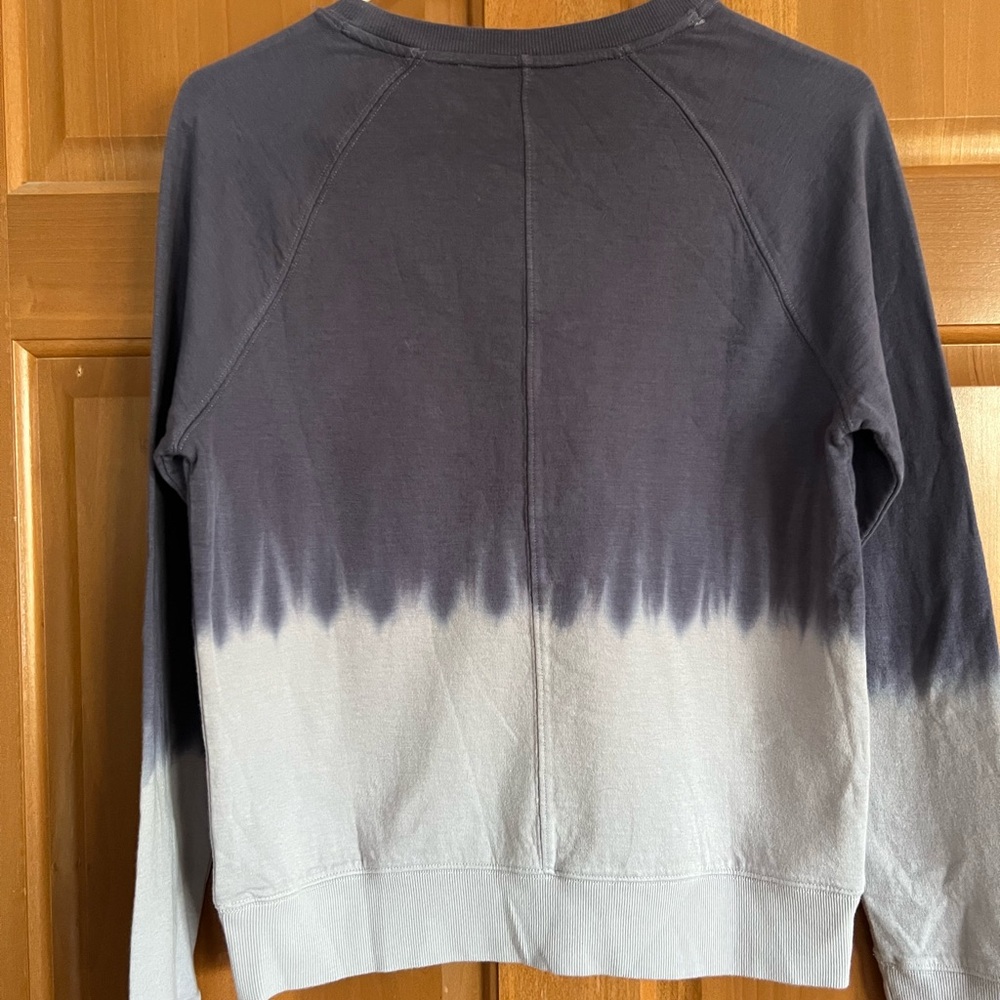 Athleta Sundown Dip Dye sweatshirt size xxs - Picture 3 of 4